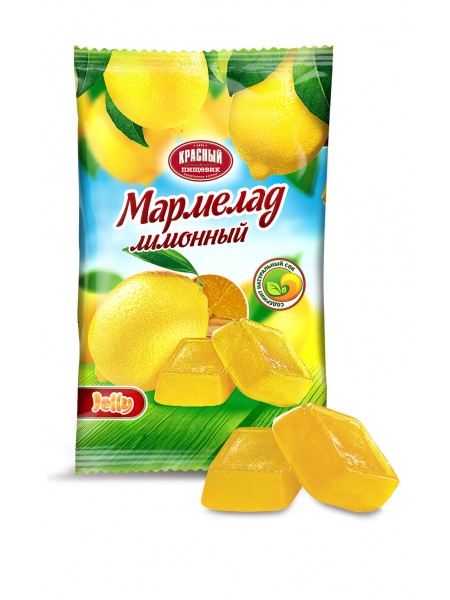 Мармелад фас. Лимонный с соком 300г*16 Кр.Пищевик Мармелад фас. Лимонный с соком 300г*16 Кр.Пищевик